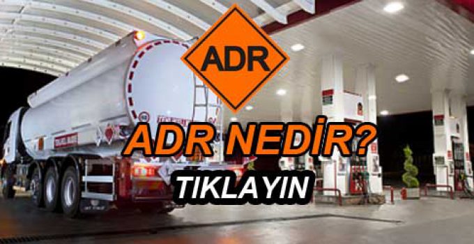 Adr Belgesi Nedir?