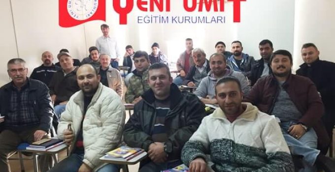adr tanker eğitiminden bir kare