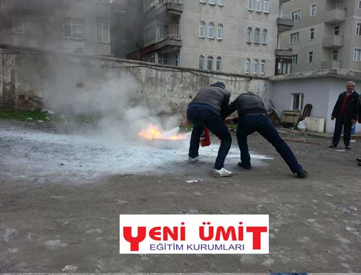 Yangın Söndürme Eğitimi