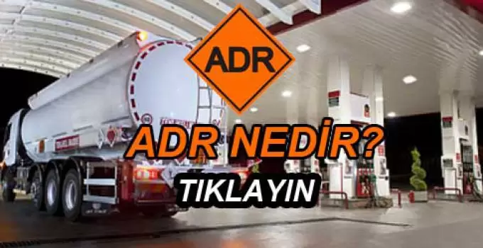 Adr Belgesi Nedir?