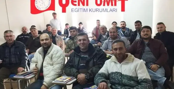 adr tanker eğitiminden bir kare