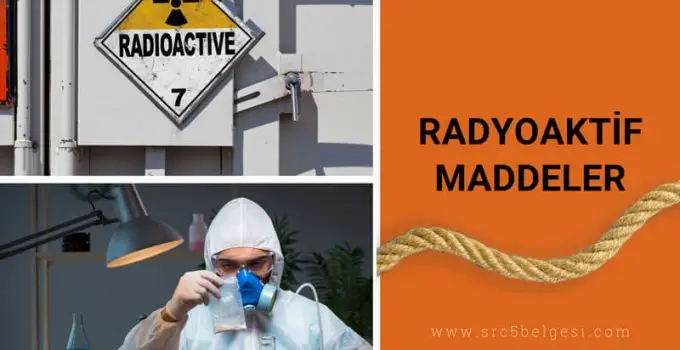 radyoaktif maddeler