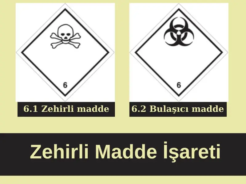 Zehirli madde işareti