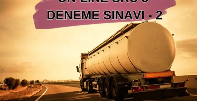 Src5 online deneme sınavı 2