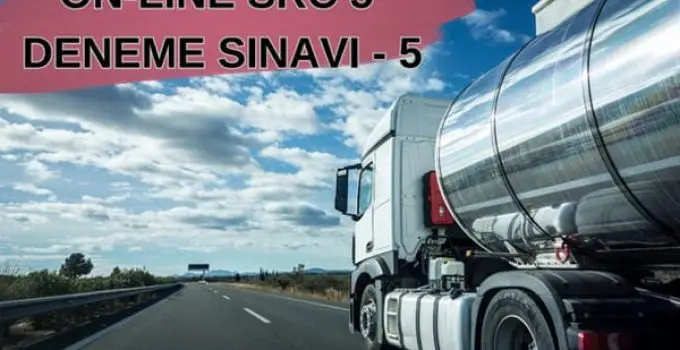 Src5 online deneme sınavı 5