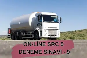 Src5 online deneme sınavı 9