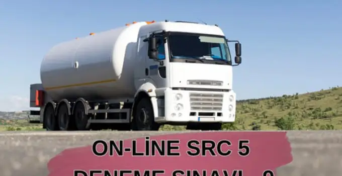 Src5 online deneme sınavı 9